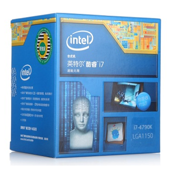 京聰商城英特爾（Intel） 酷睿i7-4790k 22納米盒裝CPU處理器（LGA1150/4GHz/8M三級緩存)總代理批發(fā)