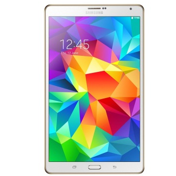 京聰商城三星（SAMSUNG） TAB S T705 8.4英寸 Super AMOLED絢麗屏（2560x1600）雙四核 4G 白色/棕色 平板電腦 總代理批發