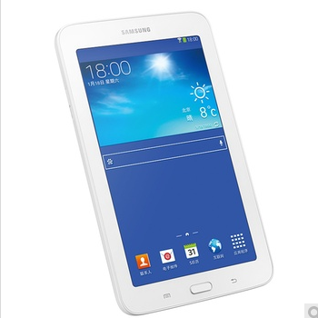 京聰商城三星（SAMSUNG） GALAXY Tab3 Lite T110 7英寸 (雙核1.2GHz 8G WIFI 白色)平板電腦 總代理批發