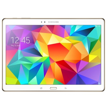 京聰商城三星（SAMSUNG） TAB S T800 10.5英寸(白色/棕色) Super AMOLED絢麗屏（2560x1600） 雙四核 WIFI 白色 平板電腦 總代理批發